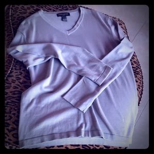 BANANA Republic grey 100% cotton sweater M